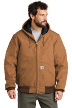 Load image into Gallery viewer, Carhartt ® Quilted-Flannel-Lined Duck Active Jac