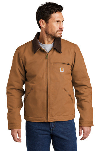 ジャケット・アウター Carhartt DUCK DETROIT JACKET Carhartt® Duck Detroit Jacket – Rig ID Workwear