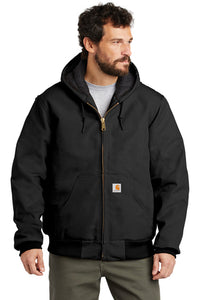 Carhartt ® Quilted-Flannel-Lined Duck Active Jac