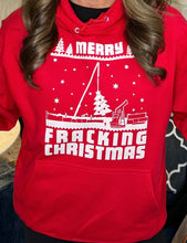 Load image into Gallery viewer, Merry Fracking Christmas Hoodie (Red)